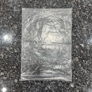 Christian Dior Clear Plastic Large Clothing Bag Zip Seal